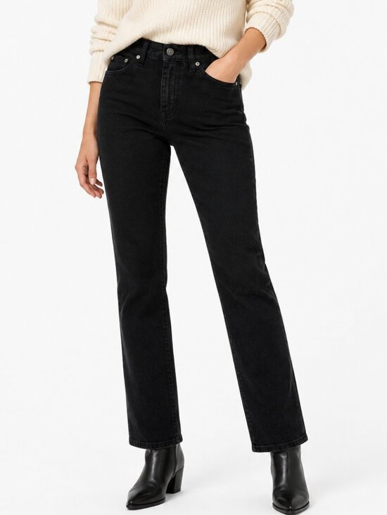 Ralph Lauren Denim - Lauren Jeans Co. Ralph Lauren Black Straight Leg Jeans Size 6